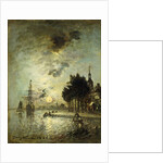 Moonlight; Clair de Lune, 1886 by Johan-Barthold Jongkind