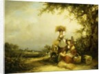 The Gleaners - Shirley, Hants, by William Snr. Shayer