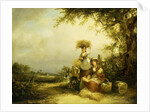 The Gleaners - Shirley, Hants, by William Snr. Shayer