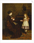 Mother's Little Helper, 1874 by George Goodwin Kilburne