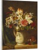 Roses, Narcissi and Other Flowers in a Vase by Alfred Morgan