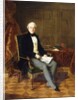 Portrait of Henry Pelham-Clinton, K.G., 4th Duke of Newcastle, Holding a Document, in His Study, 1850 by Henry Nelson O'Neil