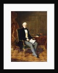 Portrait of Henry Pelham-Clinton, K.G., 4th Duke of Newcastle, Holding a Document, in His Study, 1850 by Henry Nelson O'Neil