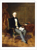 Portrait of Henry Pelham-Clinton, K.G., 4th Duke of Newcastle, Holding a Document, in His Study, 1850 by Henry Nelson O'Neil
