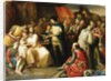 Scene in the Tent of Edward The Black Prince after the Battle of Poitiers by William James Grant
