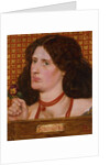 Regina Cordium - Portrait of Ellen Heaton, 1861 by Dante Gabriel Charles Rossetti