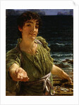 Una Carita, 1883 by Lawrence Alma-Tadema
