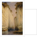 The Marble Rocks - Nerbudda Jubbulpore, 1882 by Edward Lear