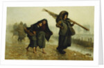 The Shell Collectors; Les Ramasseuses de Coquillages by Jacques Eugene Feyen