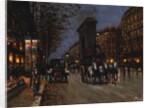 Le Boulevard St. Denis, Paris by Fausto Giusto