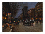 Le Boulevard St. Denis, Paris by Fausto Giusto