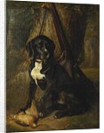 A Gun Dog with a Woodcock, 1842 by William Hammer
