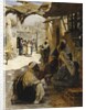 Arabs Conversing in a Village Street, 1894 by Rudolf Der G. Swoboda