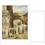 The Bridge of Sighs, Venice by Myles Birket Foster