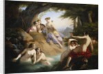 Diana and Nymphs Bathing, 1846 by Emil Jacobs
