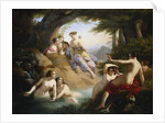 Diana and Nymphs Bathing, 1846 by Emil Jacobs