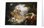 Diana and Nymphs Bathing, 1846 by Emil Jacobs