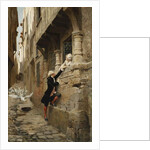 A Narrow Escape by Maurice Leloir