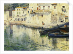 The Port of Cadaques by Eliseu Meifren i Roig