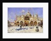 San Marco, Venice, 1883 by Rafael Senet