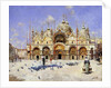 San Marco, Venice, 1883 by Rafael Senet