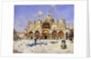 San Marco, Venice, 1883 by Rafael Senet