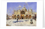 San Marco, Venice, 1883 by Rafael Senet