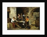 In the Tavern by Jose Benlliure y Gil