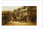 Boarding the Coach to London, 1879 by J.C. Maggs