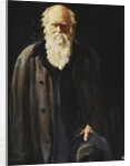 Portrait of Charles Darwin, standing three quarter length, 1897 by John Collier