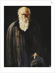Portrait of Charles Darwin, standing three quarter length, 1897 by John Collier