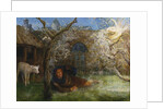Caedmon's Awakening, by Arthur Hughes