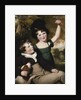 Portrait of Thomas Osborne Bateman, Aged 8, with his Brother, Hugh Athelstan, Aged 6, 1818 by Thomas Barber