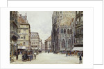 Stefanplatz, Vienna by Rudolf Bernt
