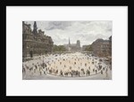 Le Place de Hotel d'Ville, Paris by Jean-Louis Lefort