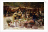 The Flower Market by Victor Gabriel Gilbert