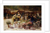 The Flower Market by Victor Gabriel Gilbert