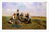 The Haymakers' Lunch, 1857 by Jules Veyrassat