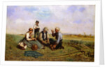 The Haymakers' Lunch, 1857 by Jules Veyrassat