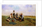 The Haymakers' Lunch, 1857 by Jules Veyrassat