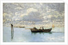 On the Venetian Lagoon by Guglielmo Ciardi