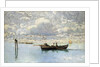On the Venetian Lagoon by Guglielmo Ciardi