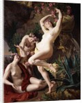The Nymphs in Homer's Odyssey by Ferdinand Georg Waldmuller