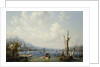 Boats on the Bosphorous, off Constantinople, 1846 by Auguste Etienne Francois Mayer