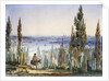 Constantinople from Eyub by Amadeo Preziosi