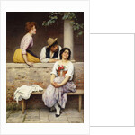 Small Talk by Eugen von Blaas