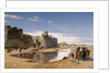 An Arab Caravan outside a Fortified Town, c.1895 by Jean Leon Gerome