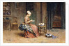 Feeding Time, 1881 by Maurice Leloir