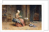 Feeding Time, 1881 by Maurice Leloir