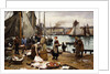 Unloading the Catch, 1881 by Victor Gabriel Gilbert